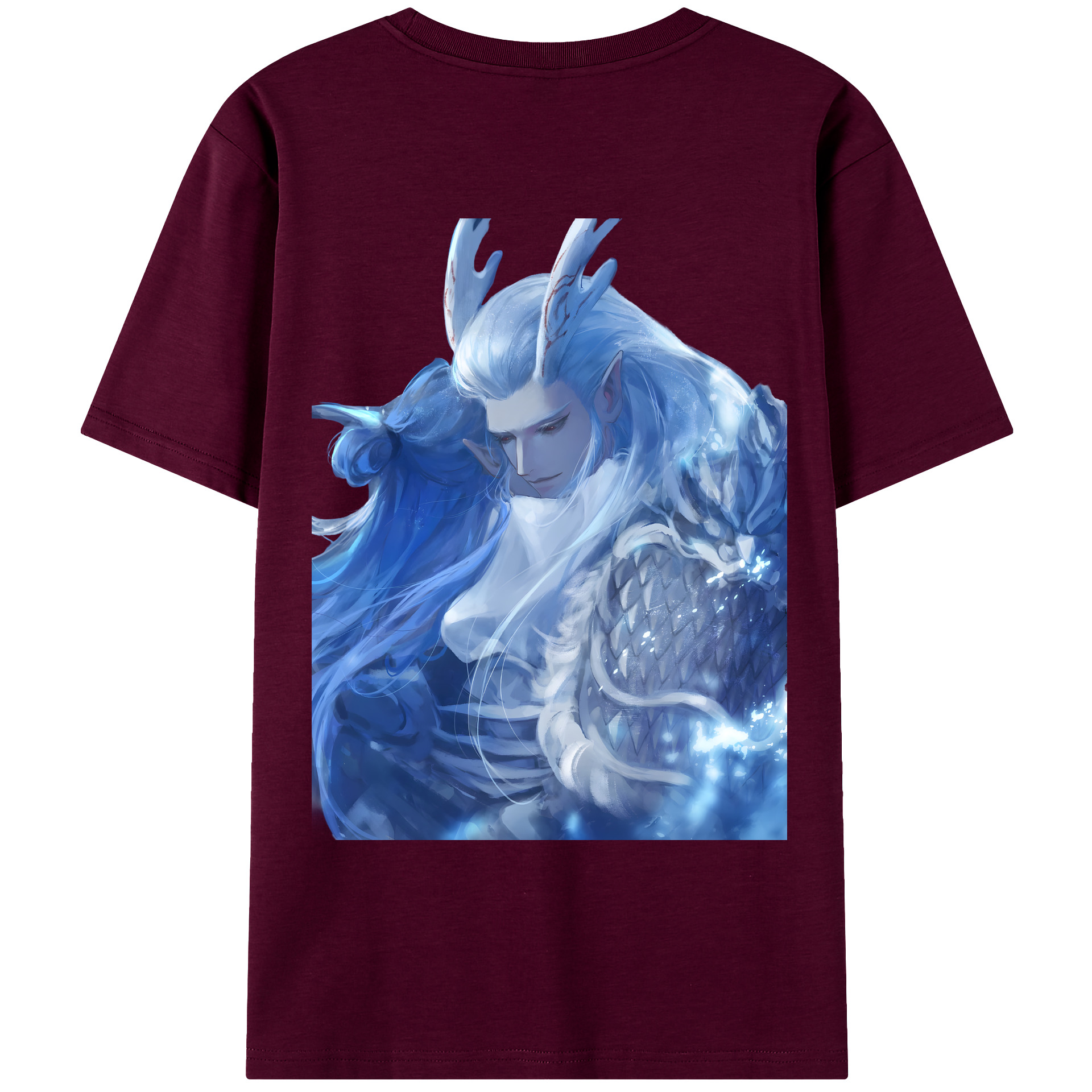 （画像用） Ne Zha 2 ナタ 魔童の大暴れ レディース半袖Tシャツ(バックプリント)